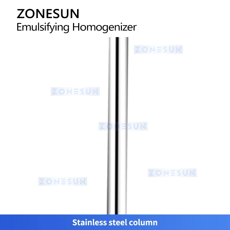 ZONESUN ZS-J25D Cream Lotion Milk Lab Mixing Emulsifying Machine Packaging Machine
