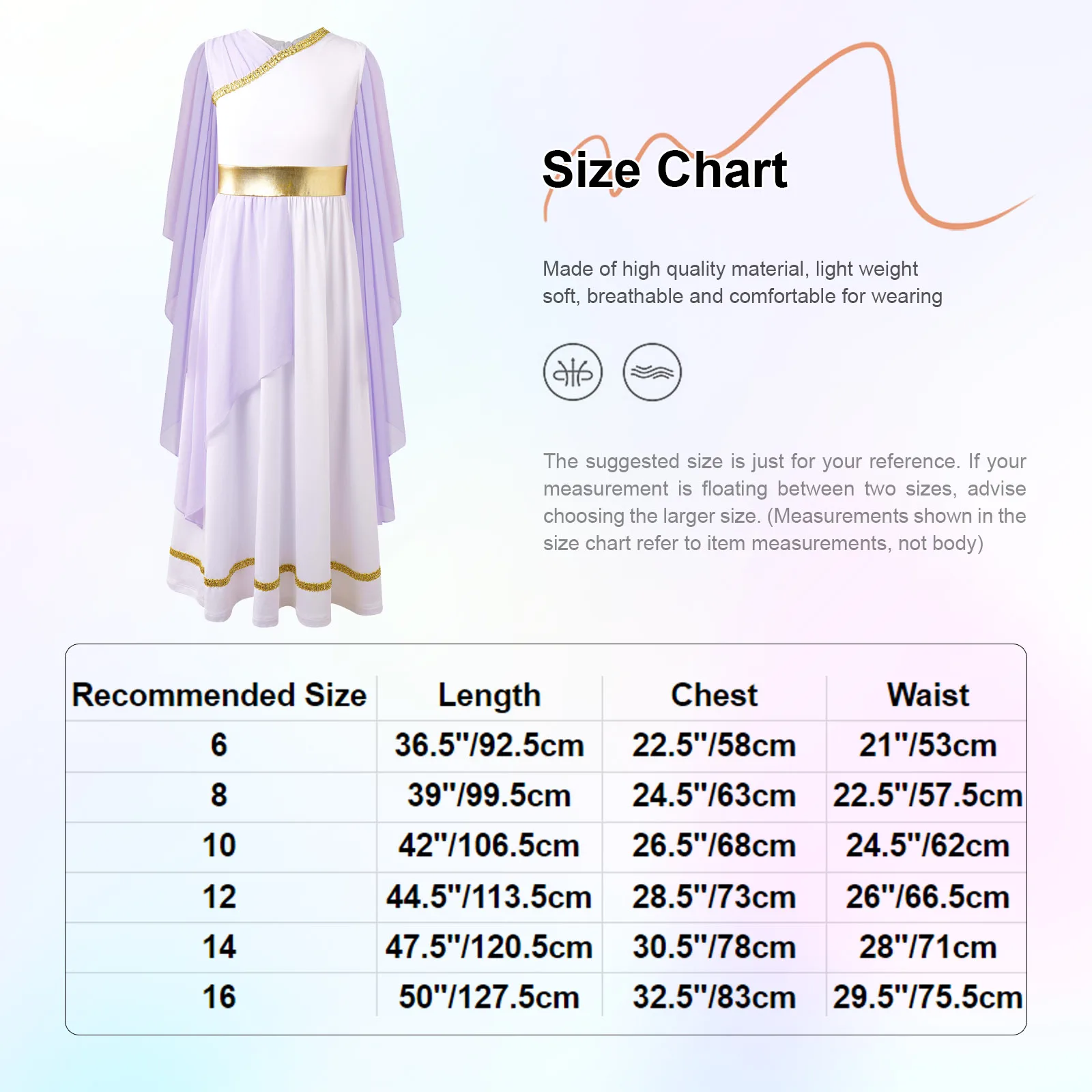 Kids Girls Halloween Ancient Greek Toga Cosplay Costume Roman Grecian Princess Dress Up Sleeveless Gown Dress Flowy Tulle Dress