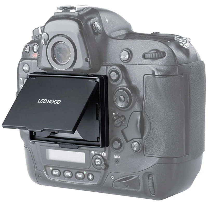 

LCD Screen Hood With -Up Shade Cover LCD Screen Protector For Nikon D4/D4S Camera Protection Film