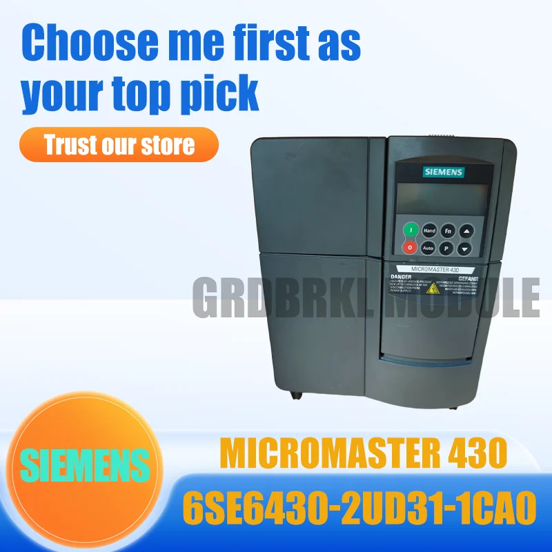 

New Original SIEMENS 6SE6430-2UD31-1CA0 MICROMASTER 430 11KW 380-480V 3AC Inverter