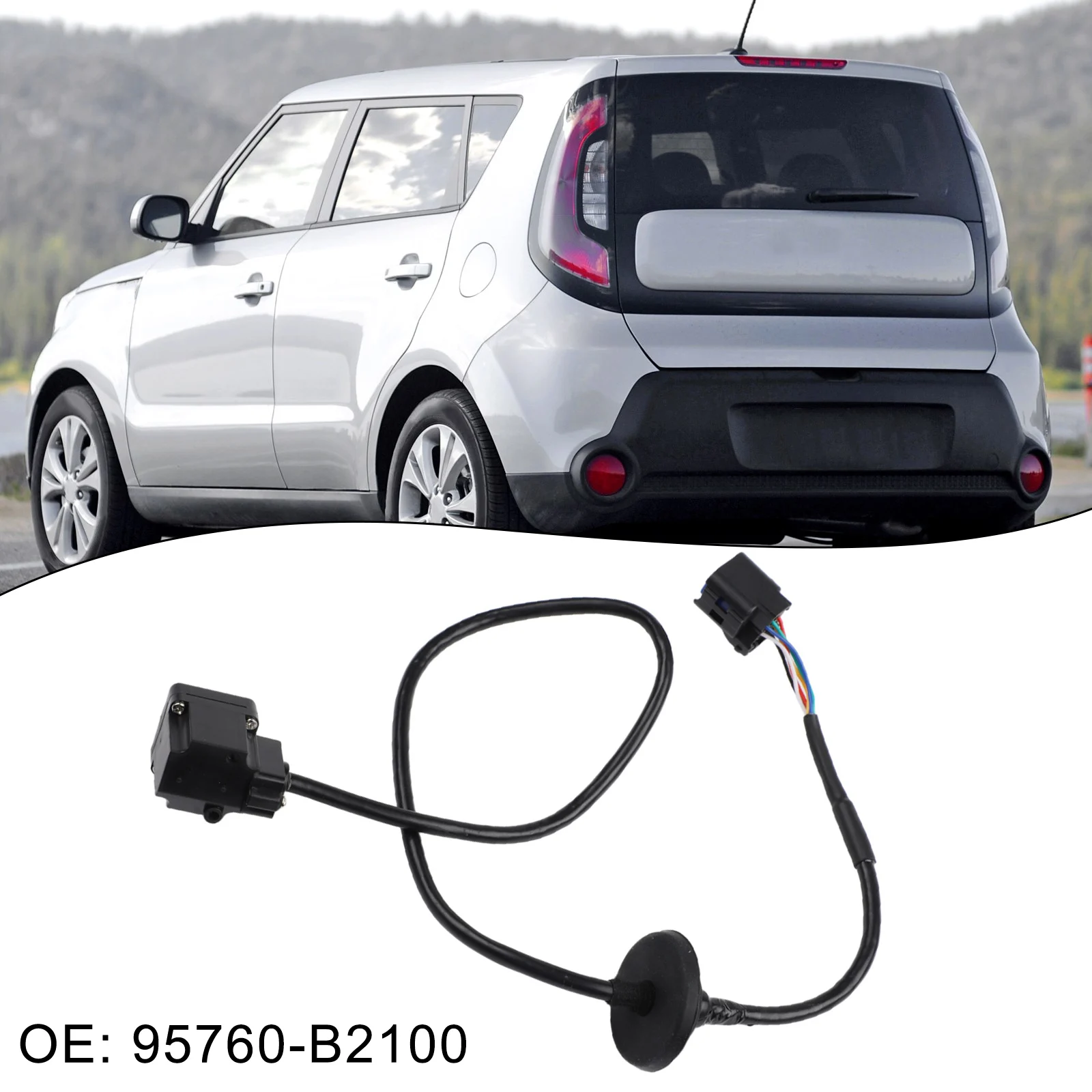 Car Reversing Camera Rear View Camera Rear Of Car Trunk Quick Installation Wear-resistant Easy To Use High-quality Materials