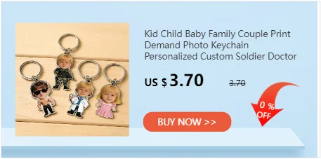 Print Photo Necklace Personalized Custom Gift For Men Woman Couple Family Father Chain Stainless Steel Memorial Souvenir Jewelry