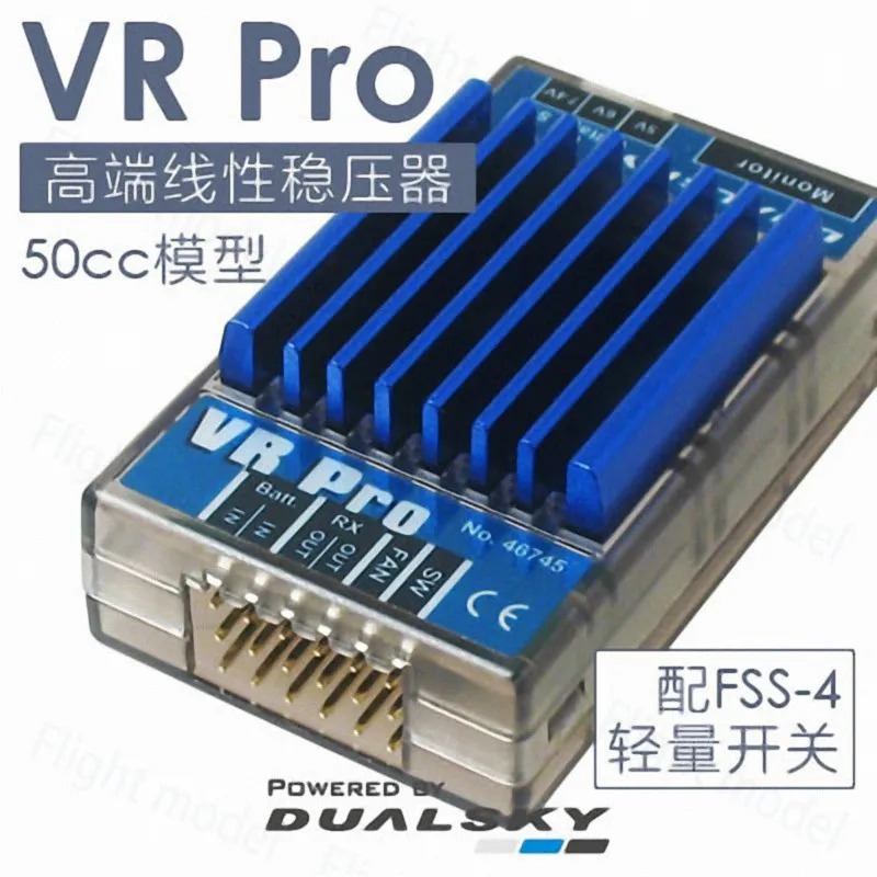 DUALSKY VR Pro High Current Linear Voltage Regulator Stabilizer Suitable for 50CC Gasoline Engine Airplane