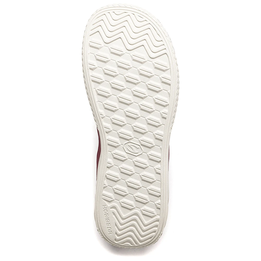 HOBIBEAR Herren-Schuhe mit breiter Zehenpartie, Barfuß-Walking-Sneaker, Outdoor-Reise-Laufschuhe zum Schnüren für Unisex – Detail 15