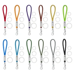 Multi-function Carabiner Clip Stainless Steel Keychain Buckles Paracord Carabiner Portable Mini Spring Hook Keyring