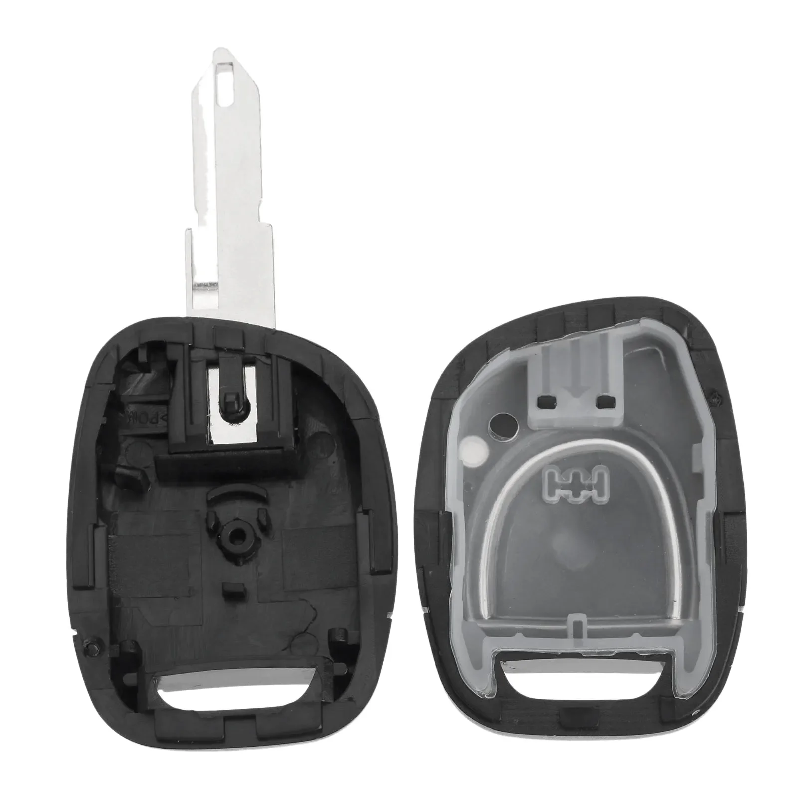 Yetaha 1Pc Replacement Remote Key Fob Shell Case 1 Button Fit for Twingo Clio Kangoo Master Car Auto Parts Key Case Fob