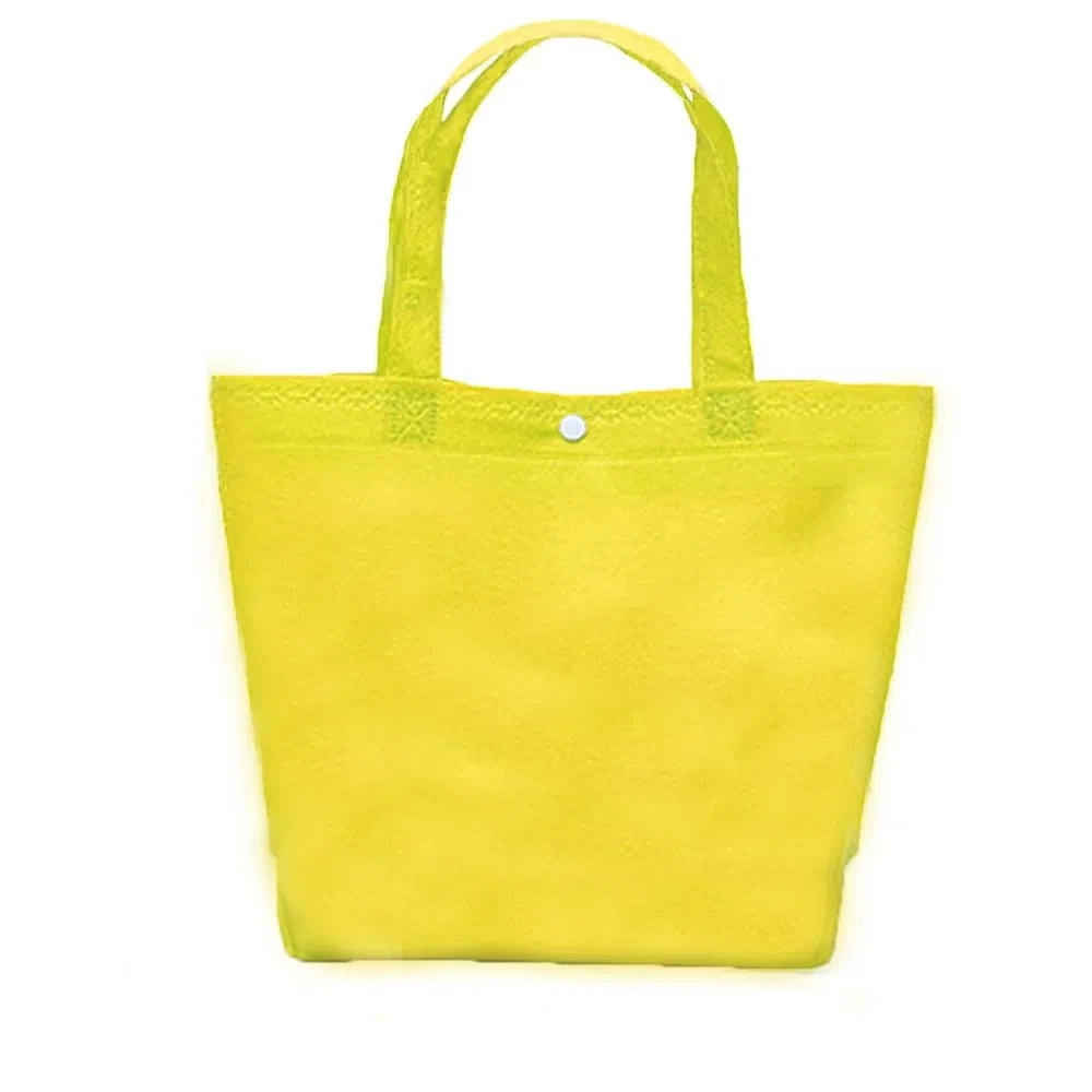 

Capacity Fashion Multi-color Gift Organizer Foldable Reusable Canvas Non-Woven Tote Pouch Shopping Bag Grocery Storage Handbag