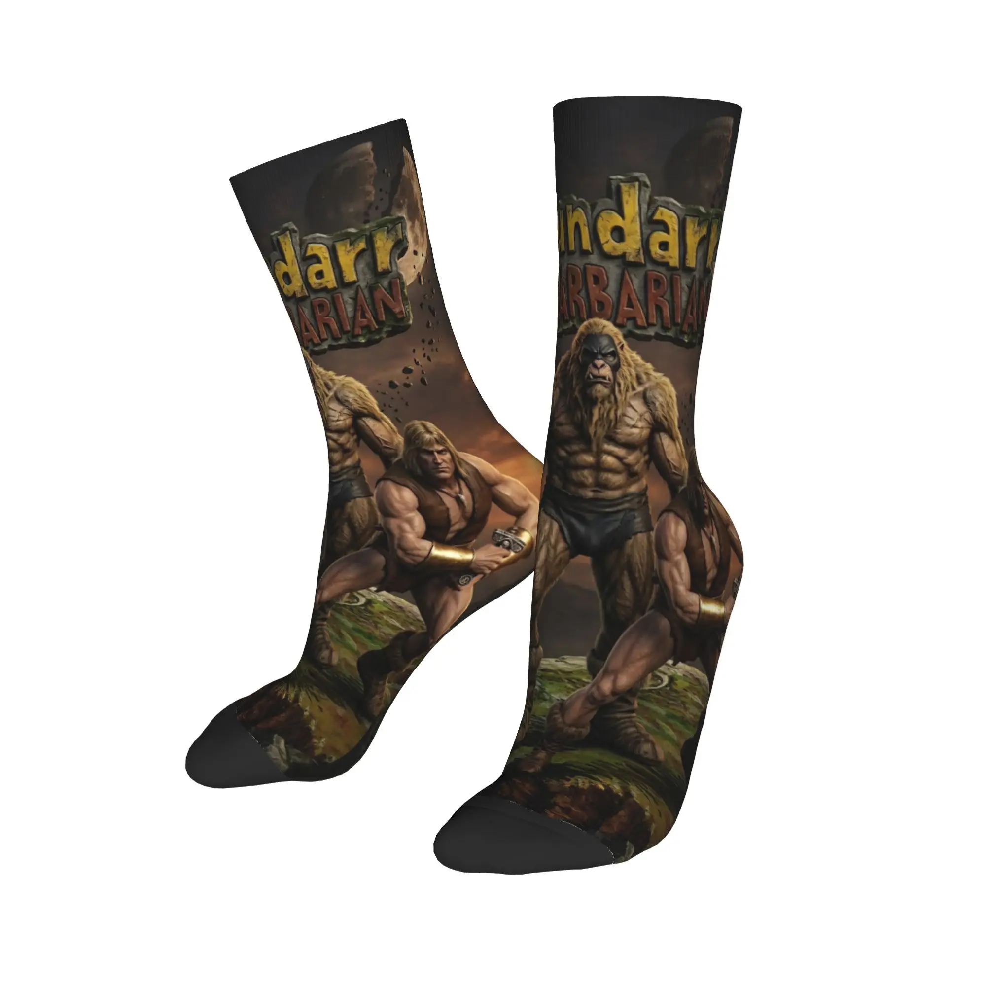 Unisex Thundarr The Barbarian Socks Comfortable Casual  Socks Crazy Accessories Middle Tube Stockings Little Small Gifts