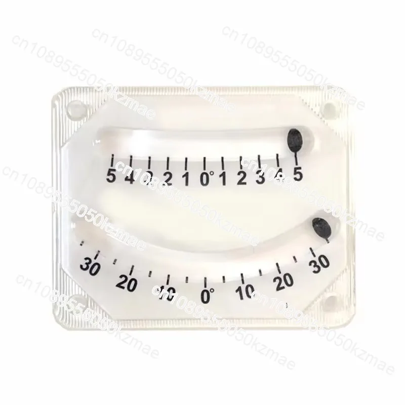 

Водонепроницаемый инклинометр с двойной стеклянной трубкой | 5 ° ~35 ° Инструмент для измерения точного наклона для пяток, транспортных средств и лодок