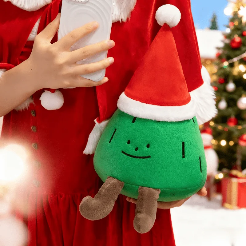 Christmas Tree Plush Pillow Soft Fir Tree Decoration Holiday Home Decor Gift