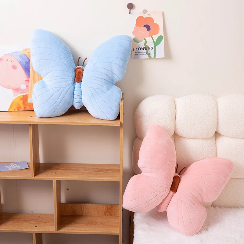 Almohada de felpa de 40cm, relleno suave de dibujos animados, regalo de Navidad esponjoso, muñeca abrazable, almohada para dormir, juguetes para niños, cojín para sofá