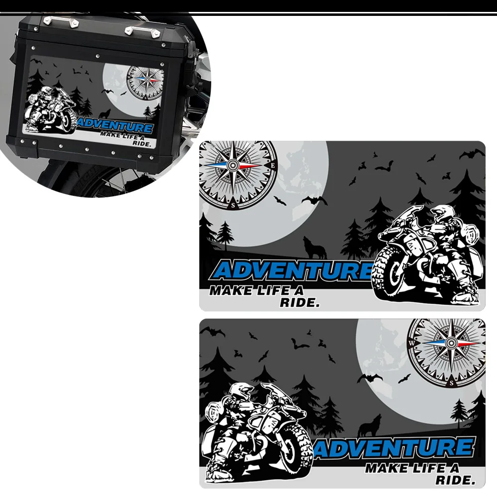 For BMW F850GS F 850 GS GSA  Topcase Trunk Luggage Aluminium Adventure Stickers Decal Top Cases