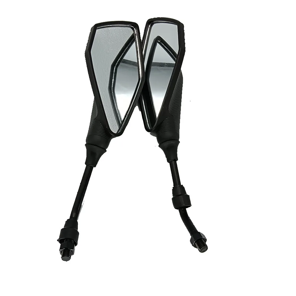 Universal  10mm Motocycle Scooter E-Bike Back Side Convex Mirror Motorcycle Mirror Handle Bar End Side Rearview Mirrors