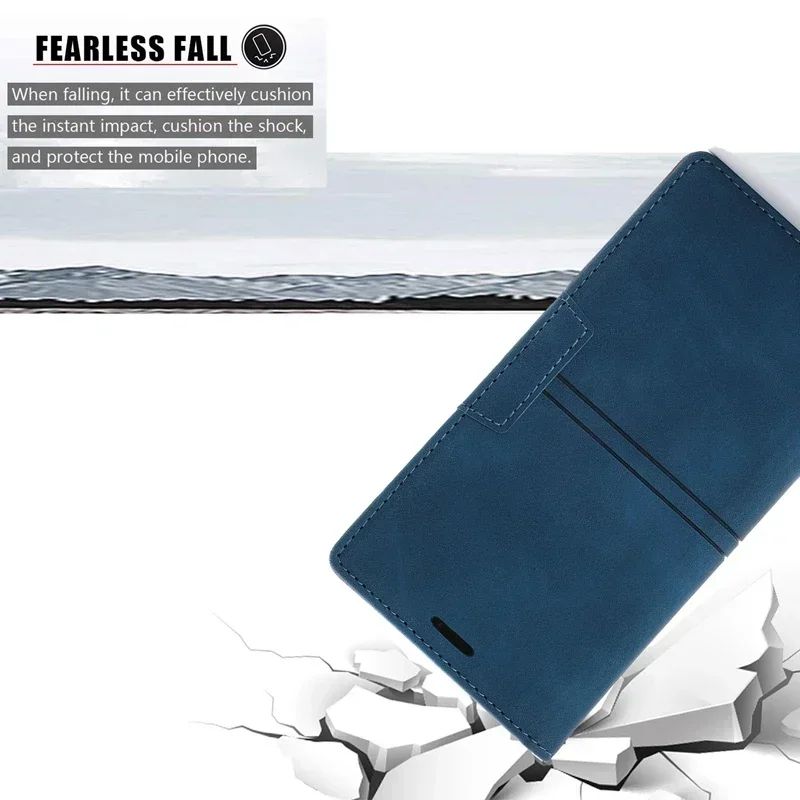 Wallet Flip Business Slot Magnetic Leather Case For Xiaomi Redmi 15C 14C 13C 12C 10C 9 9A 9C 9T Note 14 Pro 14S 13 12S Cover