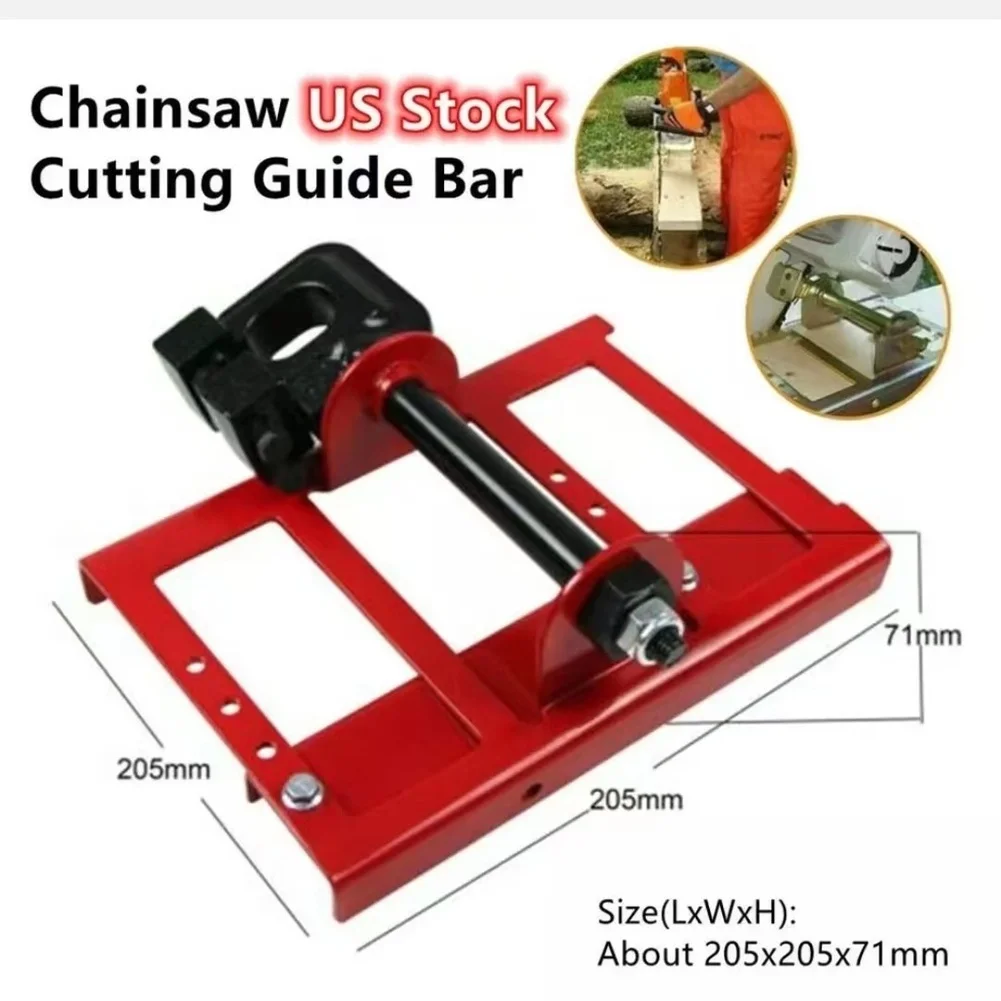 for chainsaw Vertical Guide Bar for MINI Sawmill Cutting Tasks with for chainsaw Board Rack Mounting and Alignment Features