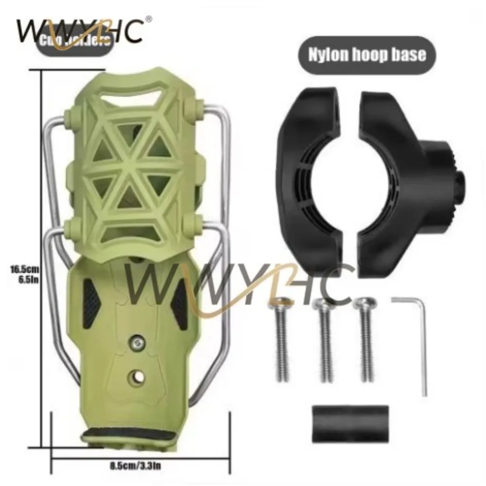 Electric Vehicle Motorcycle Water Cup Bracket Non-punching Universal New Adaptive Water Cup Holder Guard Bar Installed Rotatable