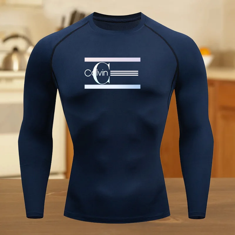 الرجال ضغط قميص الرسم الرياضة التجفيف السريع الصالة الرياضية تي شيرت اللياقة البدنية البلوز مرونة تي شيرت كامل بلايز قصيرة الأكمام تجريب