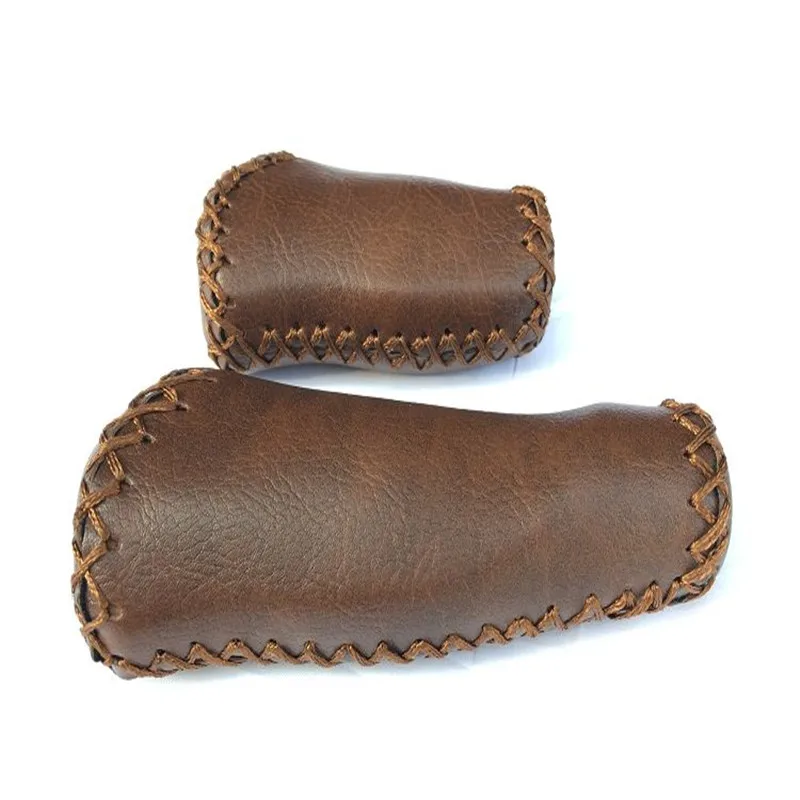 Universal Sewing Retro Brown Hand Grip, Bicycle