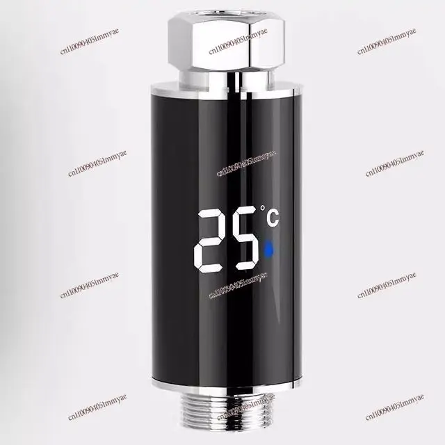 Universal shower water temperature digital display LED intelligent anti-scalding toddler,  elderly meter temperature