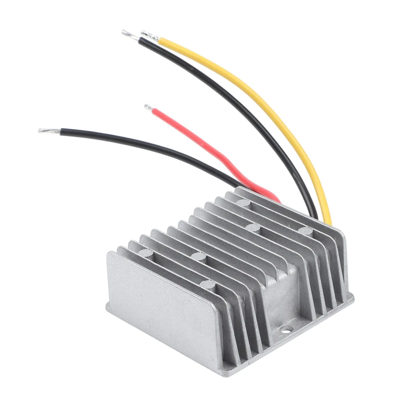 Compact 74x74x32mm 12V 24V to 48V DC Converter 144W IP68 Waterproof Module for Space-Constrained EV Installations