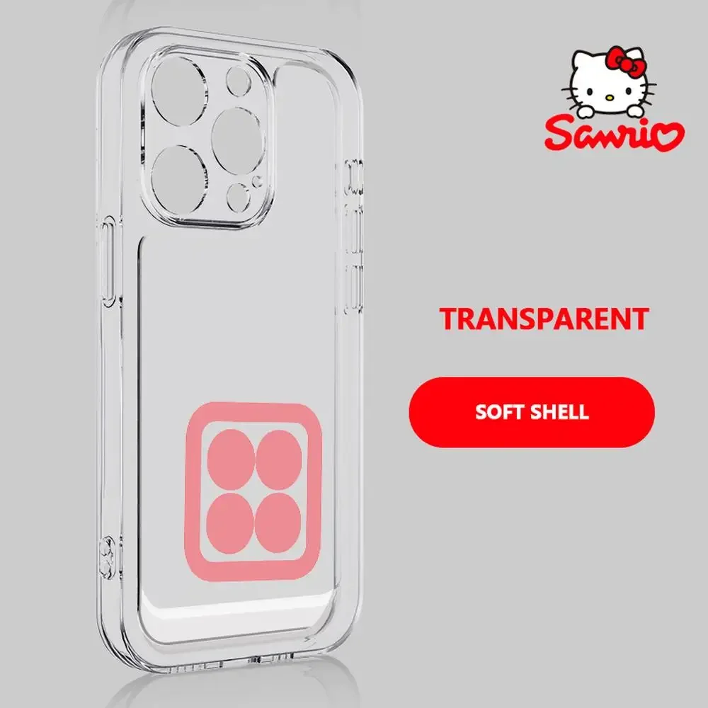 Sanrio Hellokitty Iphone 16 Pro Max Casing Iphone 16/15/14/13/12/11/x/xs/xs Max/pro Max Casing Ponsel Anak Perempuan Sanrio Kt Aksesori Lucu