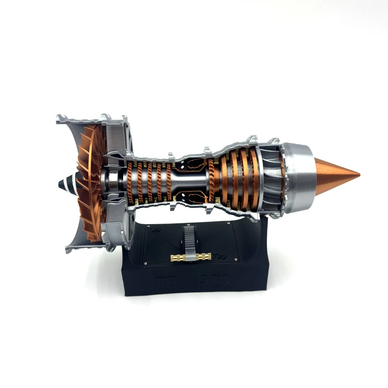 

TR900 Turbofan Engine Model DIY Finished Turbojet Engine Exquisite Mechanical Desktop Ornaments Model Toy