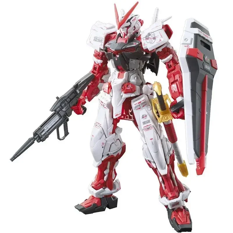 Bandai-Figurine d'action Gundam Astray Red Frapproche pour enfants, modèle d'anime original, jouets en stock, RG 1/144, Gunpla, marijuana