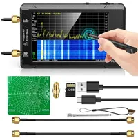 Handheld Tiny Spectrum Analyzer TinySA ULTRA 4 Inch TFT LCD Display 100kHz to 5.3GHz 32GB Card Version V0.4.5.1 With RF Demo Kit