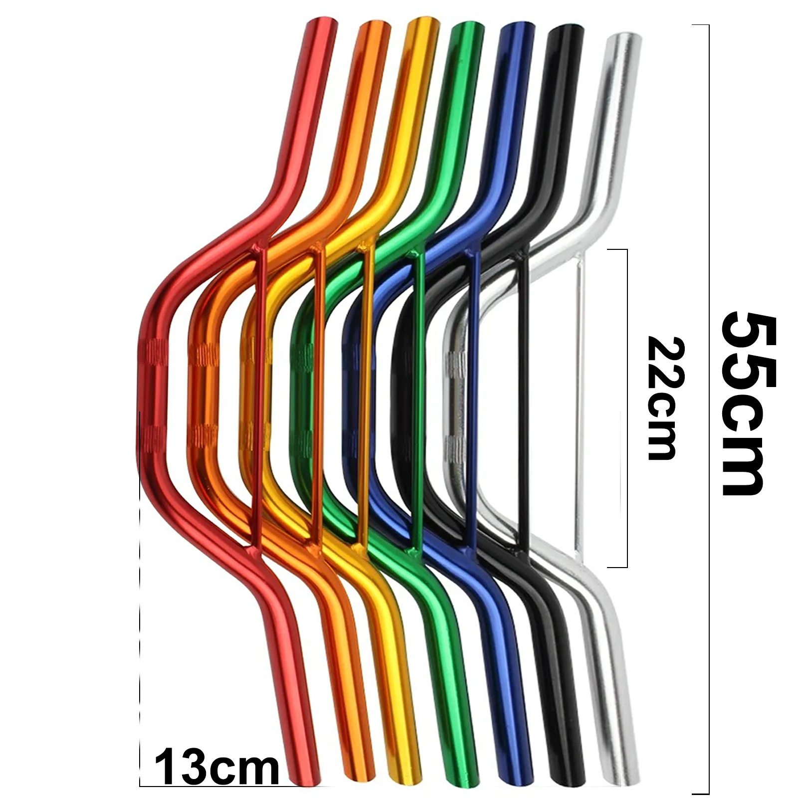 

22mm Aluminum Handlebar For 7/8" inch Handle Bar Motorcycle Motocross Mini Dirt Pit Bike Small 47cc 49cc 50cc ATV Scooter