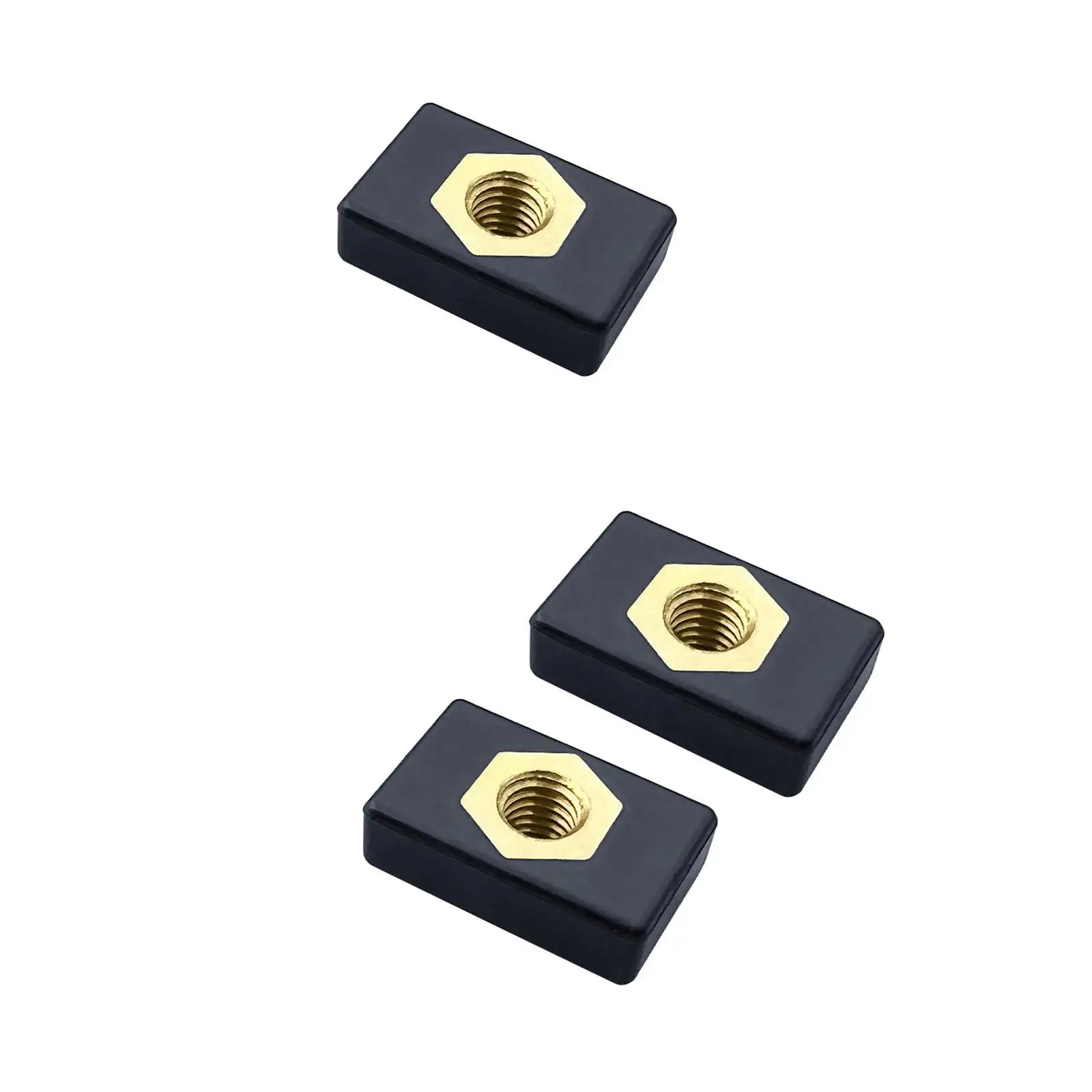 Durable Kayak Rail Screw Nut Mount Repalces Bolt Outdoor Supplies Fitting Parts Nylon Brass for Marine Boat Canoe