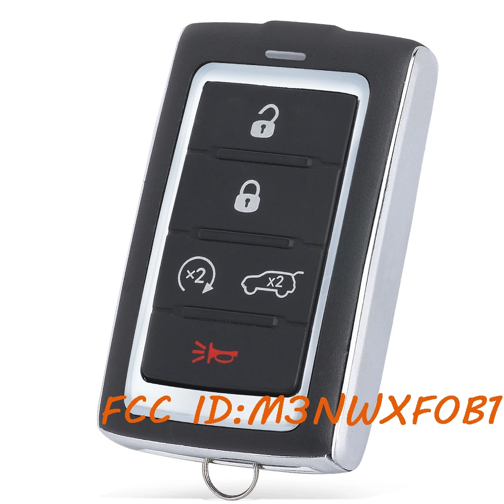 

KEYECU M3NWXF0B1 M3NWXFOB1 for Jeep Grand Wagoneer Cherokee L 2021 2022 2023 2024 Remote Key Fob 68377534AB