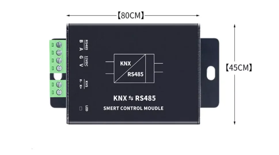 KNX to RS485 module to gateway intelligent building control system 485 to knx integrated protocol converter