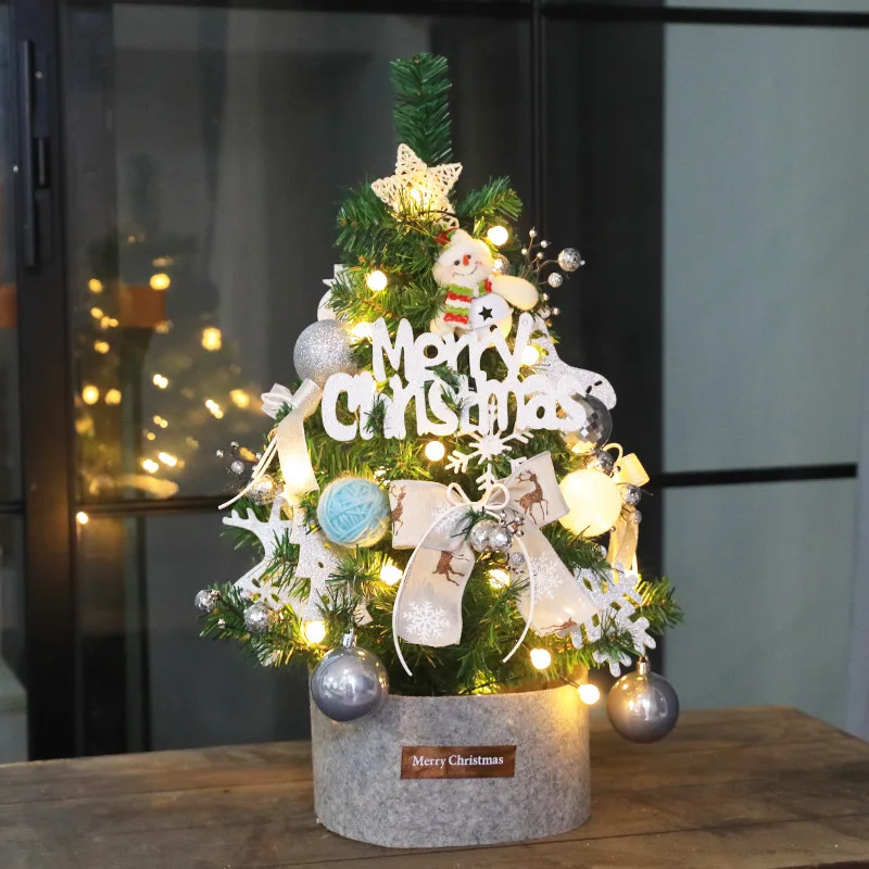 

Mini Christmas Tree Desktop Decoration 60cm Encrypted Artificial Christmas Tree Decoration Holiday Party Gift Window Decoration