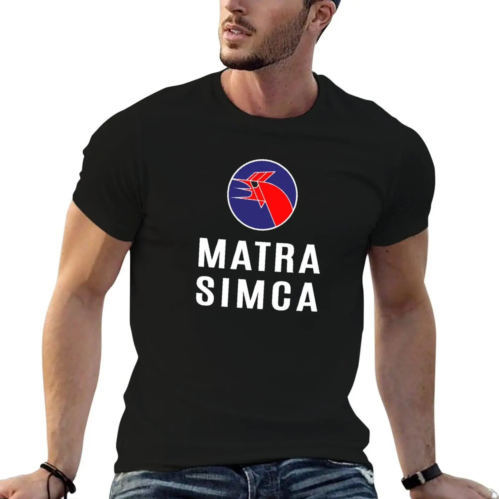 Camiseta con logo de Matra Simca 1973, camiseta para hombre, camisetas g man para hombre, camiseta lisa para hombre