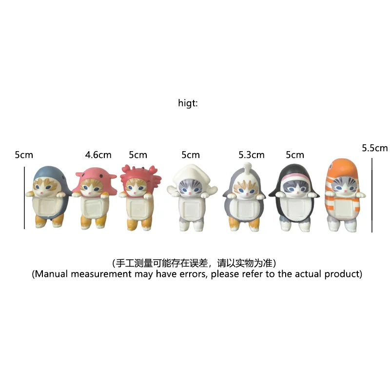 2026 جديد Mofusand صندوق أعمى Hippers شخصية صغيرة القرش القط ألعاب شخصيات الحركة لمحبي الأطفال هدية الكريسماس