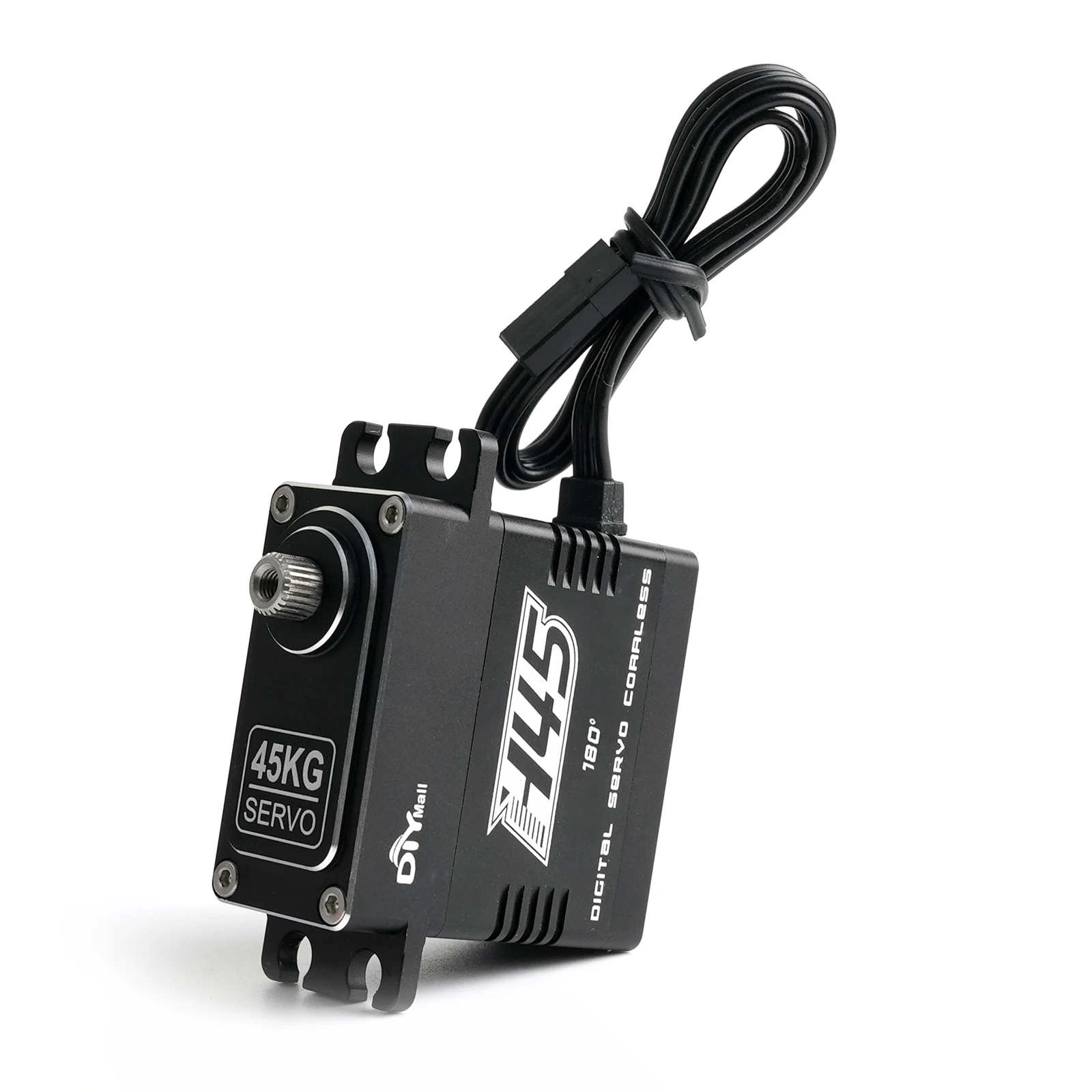 

45kg.cm High Torque Digital RC Servo HV Coreless Metal Gear Waterproof For 1/8 1/10 RC Car Crawler Truck Boat Aluminum Case