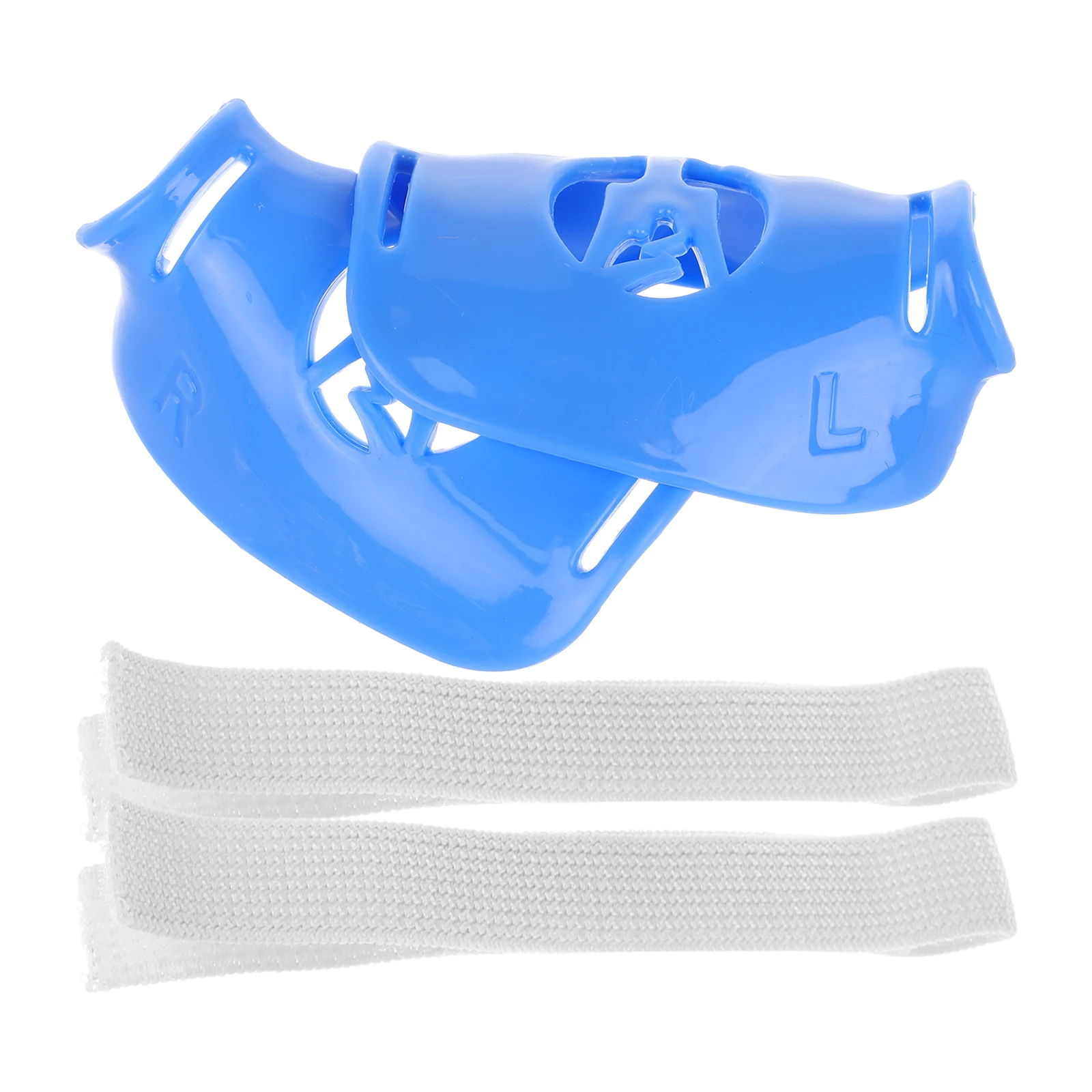 

1Pair Guzheng Finger Stabilizer Training Aid Beginner Hand Position Corrector Finger Exerciser Moonlight White for Novices