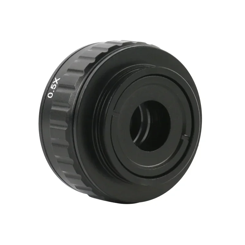 1X 0.35X 0.5X C Mount Chuyển Đổi Ống Kính Lens Tập Trung Điều Chỉnh Lắp Đặt Camera C Mount Adapter Loại Mới Trinocular Stereo Kính Hiển Vi