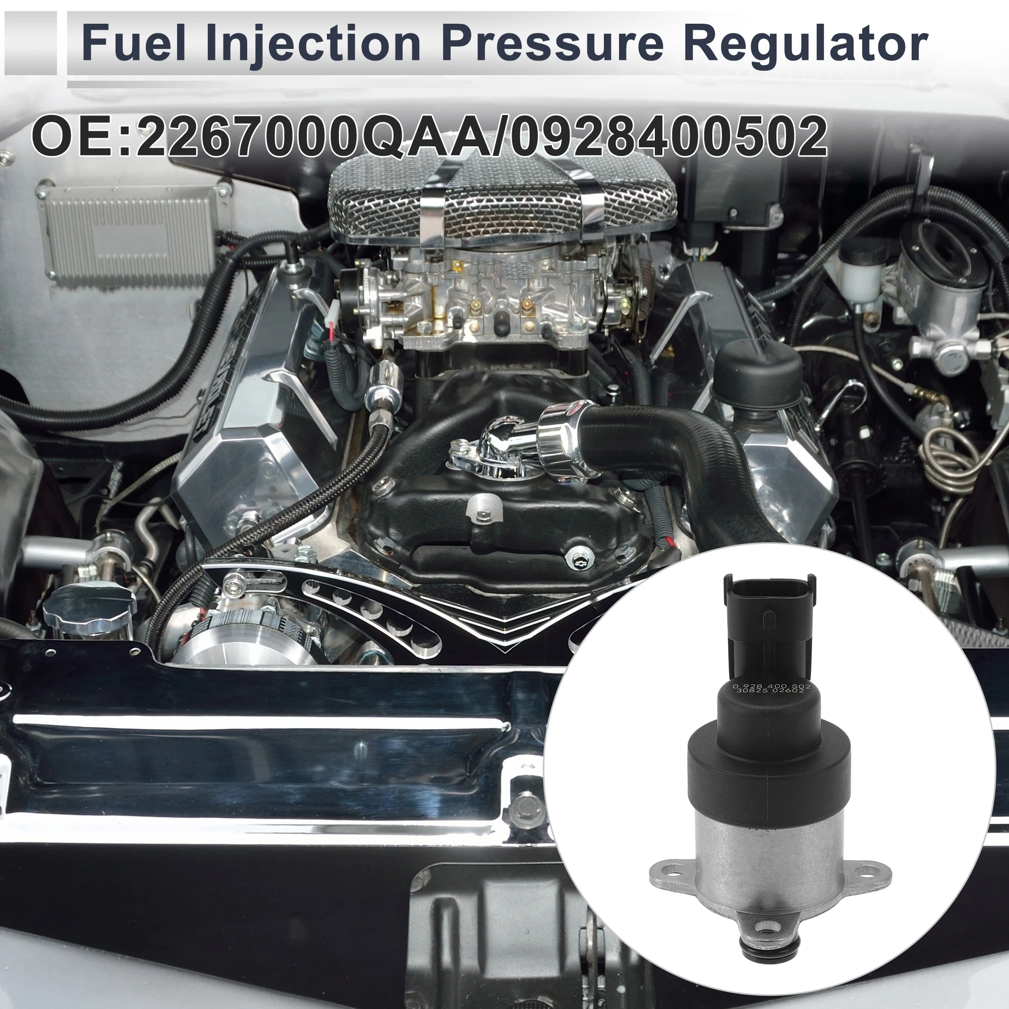 

Регулятор давления топлива UXCELL для Nissan Interstar 2006-2011 No 2267000QAA Металл 1 шт.