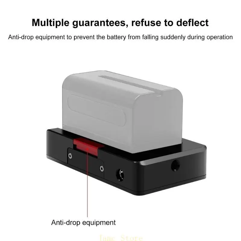 

LX0B Battery Adapter Plate for / / 12V/8V Output Port LED