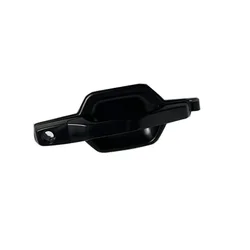 1 Piece No Painting LHD Door Handle for Pajero V97 V93 V87 V98 Black Color with Black Strip for Montero V73