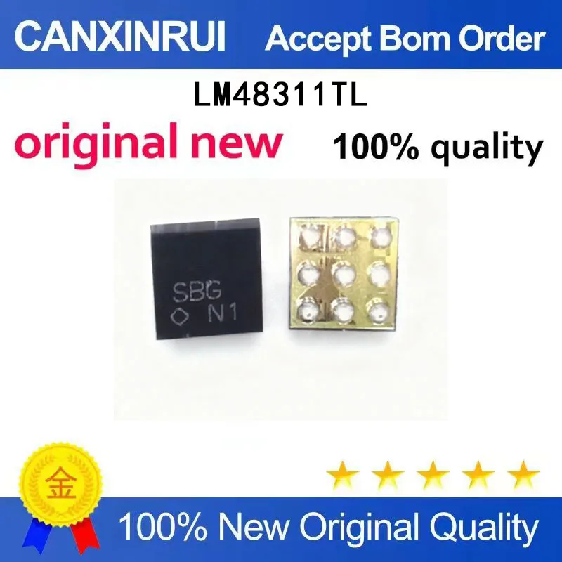 (5-100 Pieces) LM48311TL/NOPB LM48311 New SBG BGA