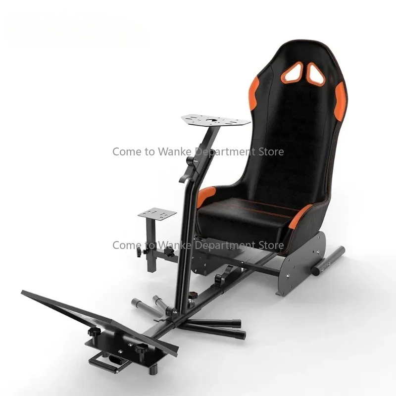 

GY016 Sim Racing Cockpit Comfortable Racing Simulator Cockpit Compatible with all Steering Wheels & Pedals on the Market