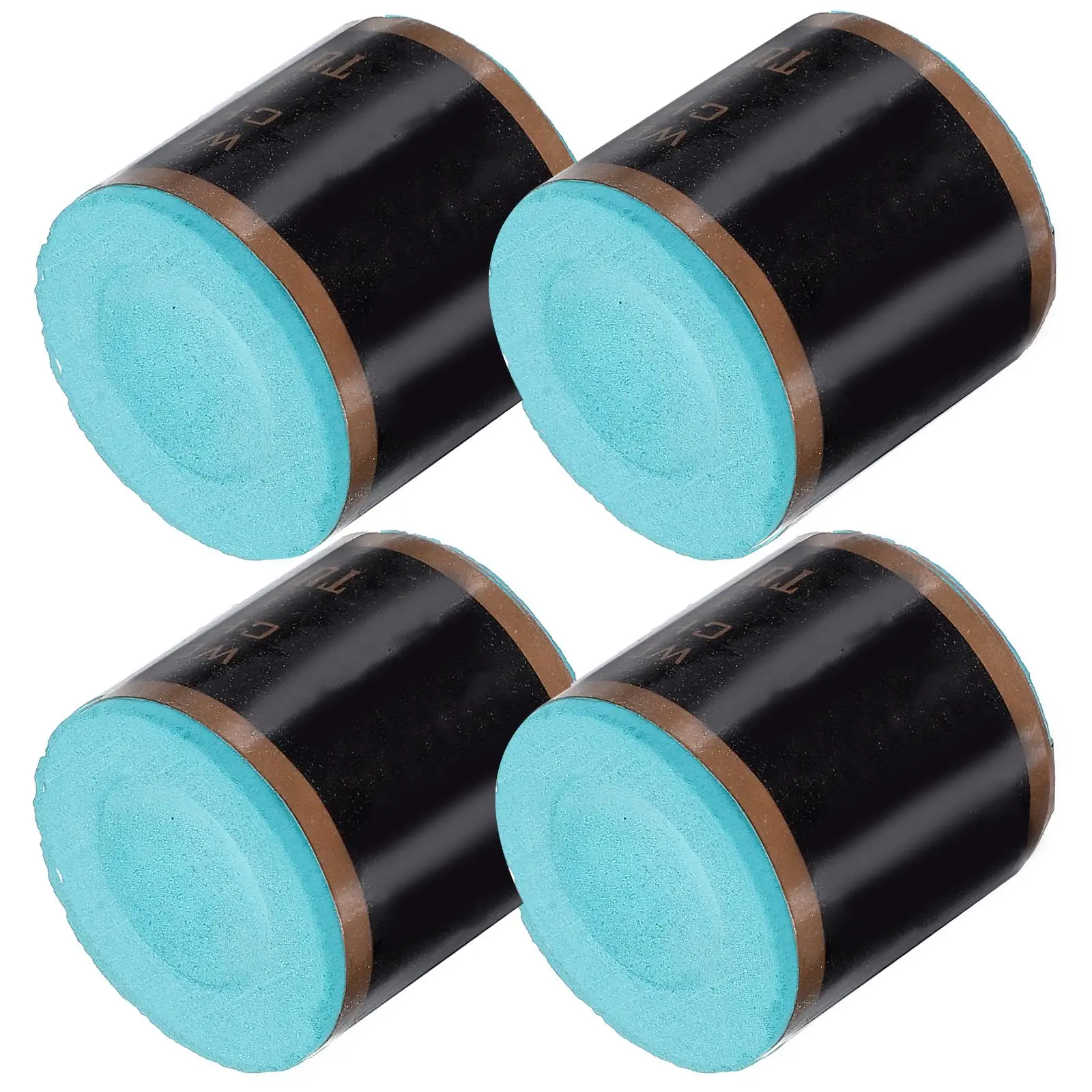 4 Pcs Powdered Pool Cue Portable Chalk for Sticks Swimming Billiard Chalks Billiards Chocolate Accessories Baby Players