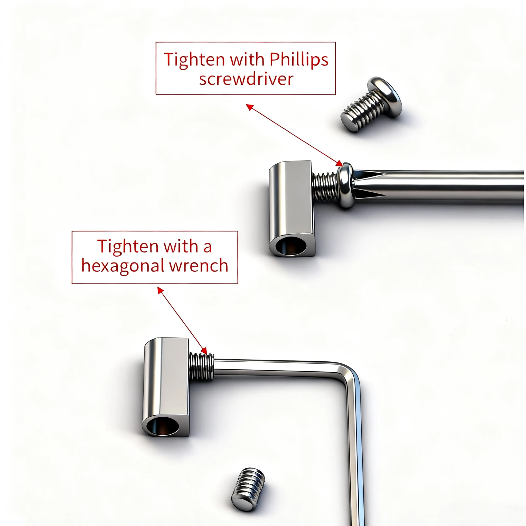 Braçadeira de cabo de aço ajustável de 1-1,5 mm, fixação de suspensão, adequada para pendurar plantas/imagens em vasos com cordas de 1-1,5 mm com 10 peças