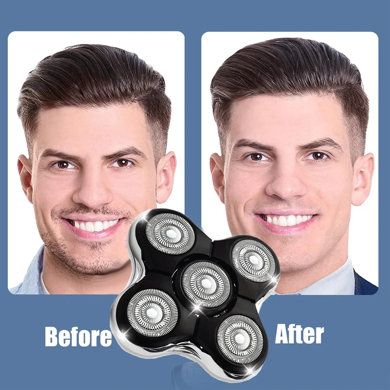 Rasierer-Ersatzkopf, passend für Remington Balder Pro Head Shaver XR7000, XR1500, XR1501 Elektrorasierer für Glatze Männer