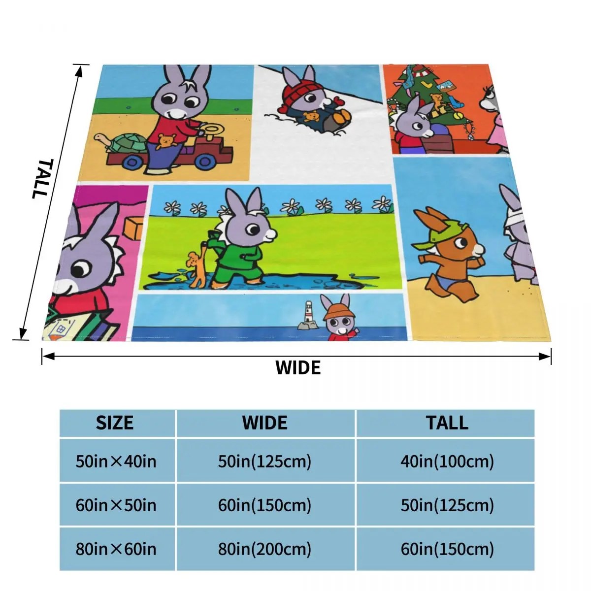 TROTRO Anime Child Plush Blanket cartoon france cute kid children Custom Throw Blankets for Home Quilt