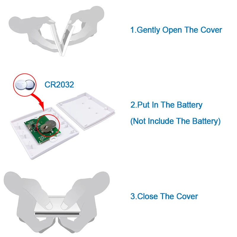 FUNSHION 433MHz รีโมทคอนโทรลไร้สาย Control86แผงเครื่องส่งสัญญาณ RF 1 2 3ปุ่มสำหรับ Home Room Light สวิทช์