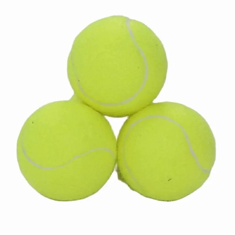 1PC High Elasticity Resistant Rubber Tennis Training Professional Game Ball Sports Massage Ball Tennis 2022 Rubber Tennis Ball