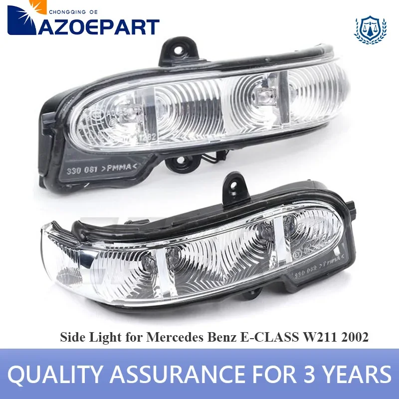 

Turn Signal Side Marker Rearview Mirror Light Lamp for Mercedes-Benz E-Class W211 2002 E320 E500 2002 2003 2004